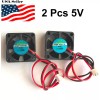 Unbranded/Generic 2 Pcs 5V 12V 24V 30mm Cooling Computer Fan