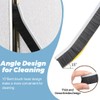 XYTAHDM 6er-Pack Eckreinigungsbürste mit harten Borsten - Mehrzweck-Fugenbürste, Reinigungsbürste, Reinigungswerkzeug