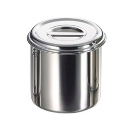 Akagawa AG 18-8 Deep Round Kitchen Pot 5.5 inches (14 cm) (No Hands) 11014