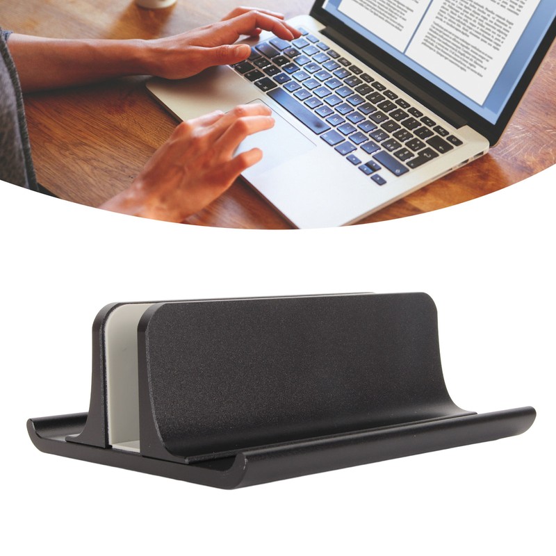 Vertical Laptop Stand 3 in 1 Aluminium Alloy Adjustable Size