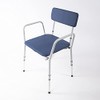 NRS Compact Dovedale Commode with Seat & Backrest, Medium, Modern