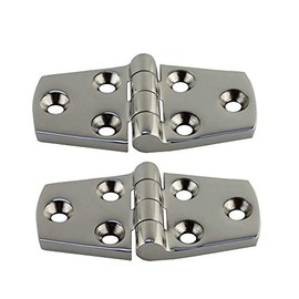 Ayunwei 3’’ x 1.5’’ Door Hinge 316 Stainless Steel Marine Grade Hinges for Boat, Cabinet, Hatch, RVs of 2 pcs