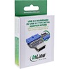 InLine® USB 3.0 Motherboard to USB 3.2 Type-E Key-A Adapter
