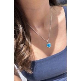 Renodia Heart Necklaces for Women Birthday Necklace 2025 Trendy (December)