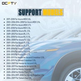 OCPTY Timing Belt Kit Fit for 2003-2013 for Acura MDX 2005-2012 for Acura RL 2004-2008 for Acura TL 2003-2012 for Honda for Accord 2005-2014 for Honda Odyssey 2005-2014 for Honda Pilot