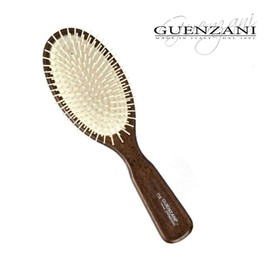Guenzani Oval Wood Soft Hair Brush / 구엔자니 타원형 우드 소프트 헤어 브러쉬