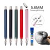 JOMPENS 5.6mm Diameter Mechanical Clutch Lead Holder Pencil + Black4