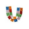 Silk Tibetan Buddhist Fluttering Prayer Flags (Lungta) with Approx 400