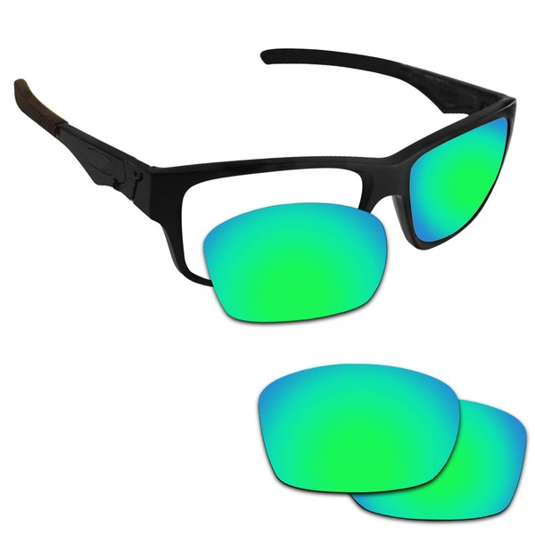 Fiskr Polarized Lenses Replacement for Oakley Jupiter Squared(OO9135) Sunglasses with