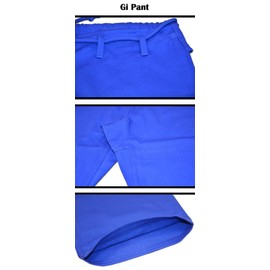 All-Around Classic Brazilian Jiu Jitsu Gi Kimono with Free BJJ Belt (Blue, A2)