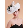 Cizoe Tea Party Hats Fascinators for Women Kentucky Derby Headpiece