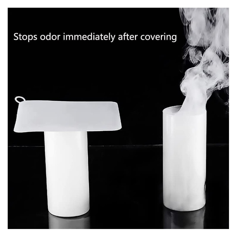 Silicone Tub Stopper Floor Drain Cover, 2 Pieces Sewer Anti-Odor