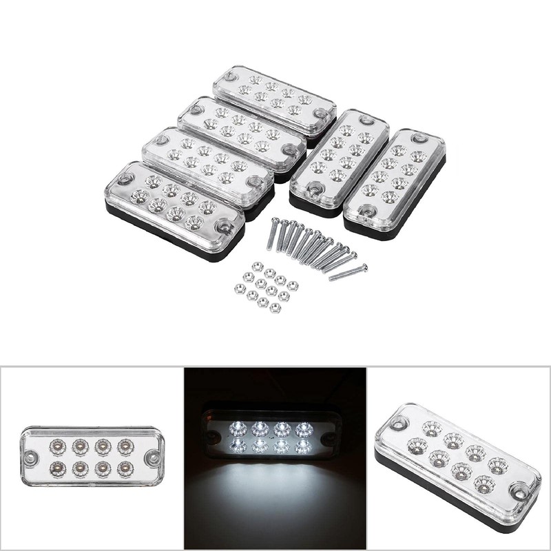 LED Clearance Side Marker Light Indicator Lamp Truck Trailer Lorry