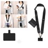 Clip and Go Strap For Phone With Wallet Crossbody, Phone