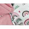 BABEES© Padded Velvet Winter Swaddling Blanket with Filling for Baby