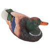 Simulation Water Floating Duck Sculpture Ornament Synthetic Resin Artware Fountain