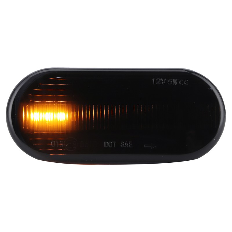 2Pcs LED Side Marker Lights Fender Turn Indicator Lamp Car