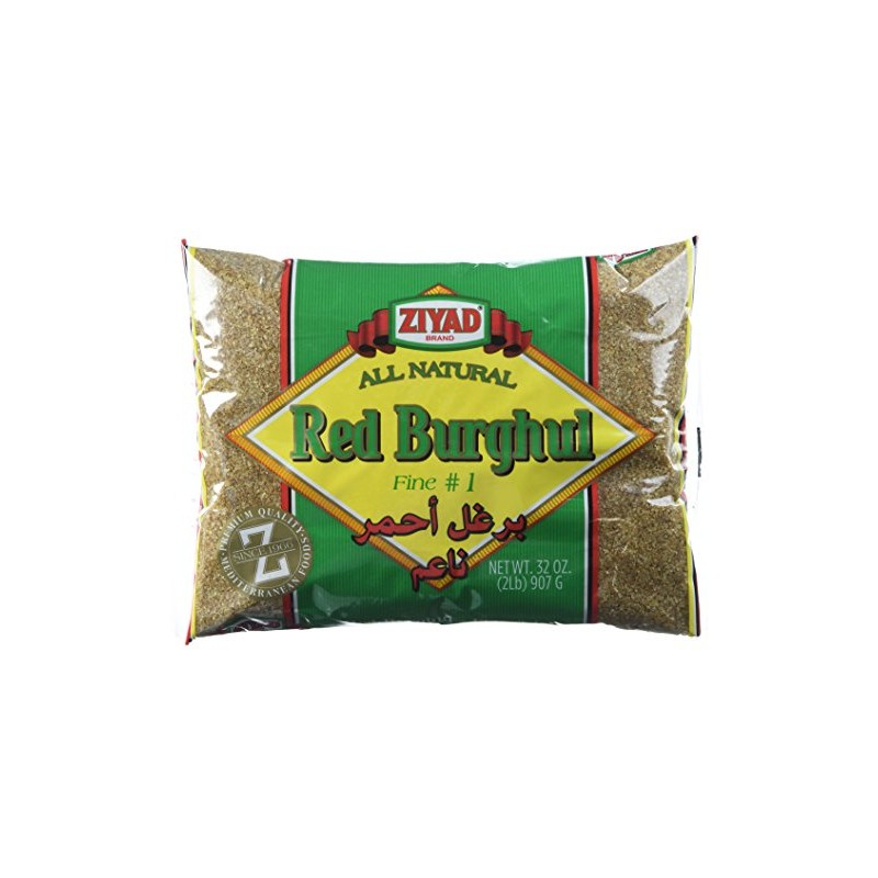Ziyad Red Wheat Bulgur – Fiber-Rich Whole Grain, Nutty Flavor