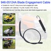 BZTT 946-05124A 746-05124A Blade Engagement Cable Replacement Craftsman Troy-Bilt Yard-Man