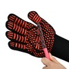 1 Pair of Fireproof High Temperature Resistant Microwave Oven Gloves