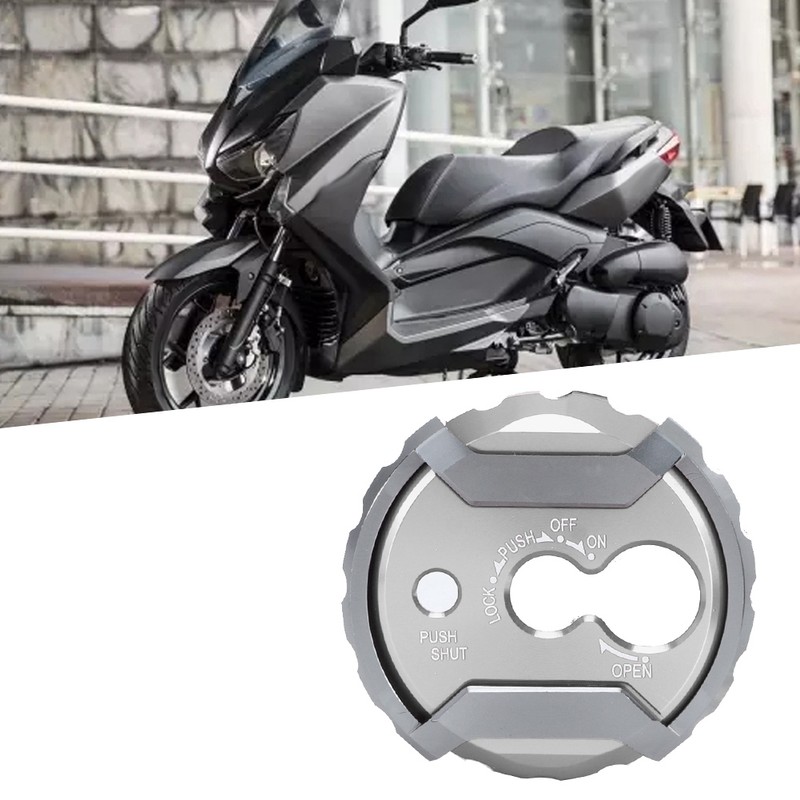 CNC Aluminium Alloy Motorcycle Ignition Key Lock Cap Cover for