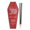 Vampire Blood Incense Sticks and Coffin Holder - Gothic Mystique