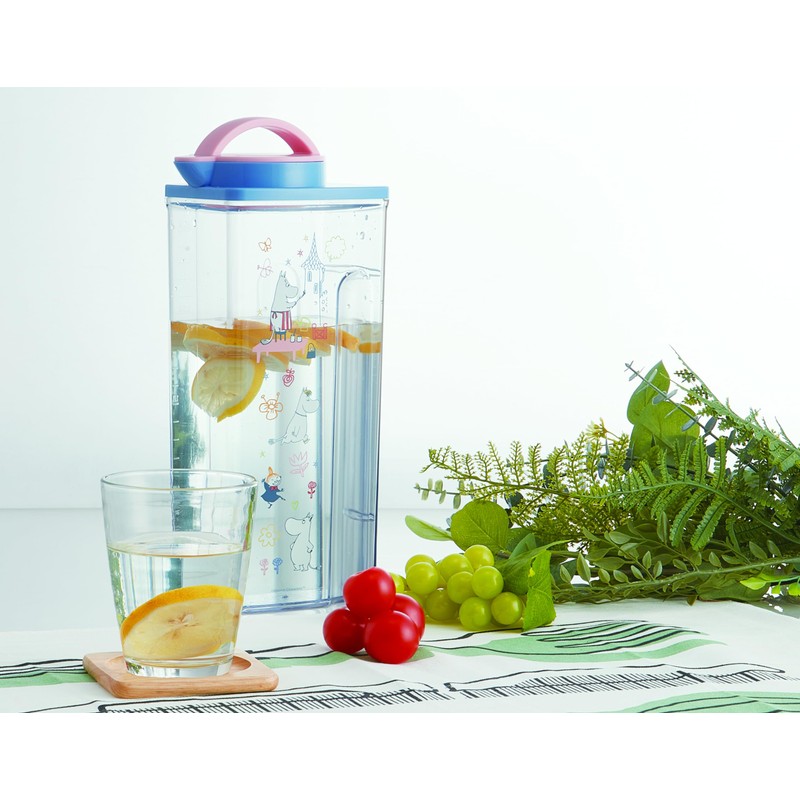 Skater CJ22N-A Water Pitcher, Moomin, 23, Heat Resistant, Vertical and
