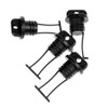 Baosity 4pcs Universal Hull Drain Plug Thread Plug Bung for