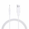 FITE ON 3ft White USB Cable Cord Compatible with Rechargeable
