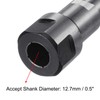 QUARKZMAN Router Collet Extension Rod Converter Adapter 8mm to 12.7mm
