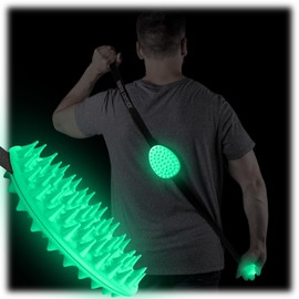 Cactus Scratcher Original Back Scratcher - 2-Sided Back Scratching Tool for Hard-to-Reach Area, Durable 45" Strap with Ball Handles for Towel Like Operation, Universal Gifts for Men and Women, Glow