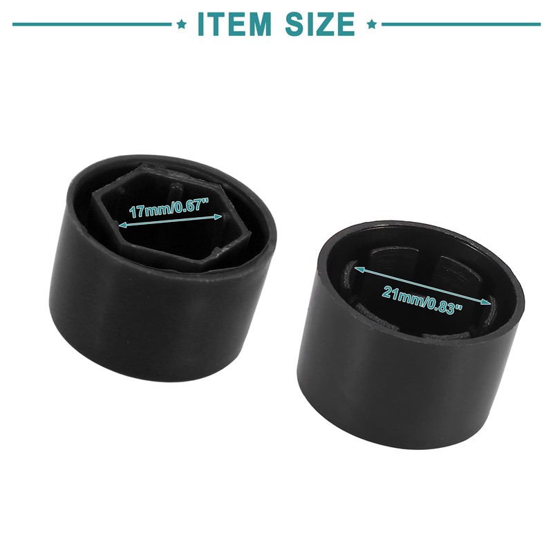 ACROPIX 17mm Hexagon 21mm Round Wheel Lock Lug Bolt Nut