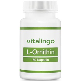 L-Ornithine Capsules - 60 Pieces of 500 mg