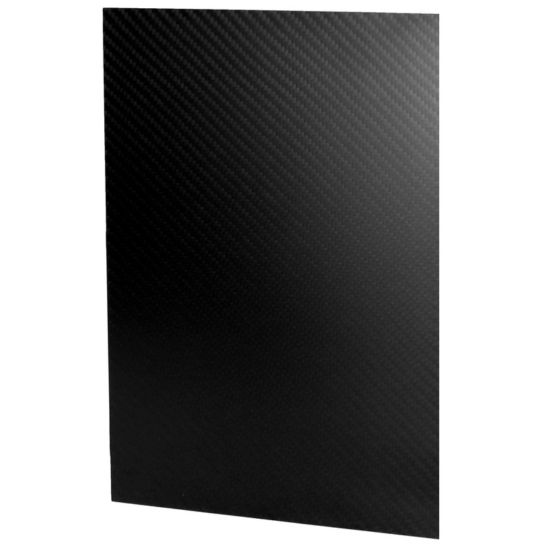 QWORK 3K Carbon Fibre Board 2 x 200 x 300mm