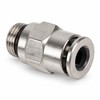 5-Pack PC-G Nickel-Plated Brass Pneumatic Push-to-Connect Fittings, 4–12 mm Tube,