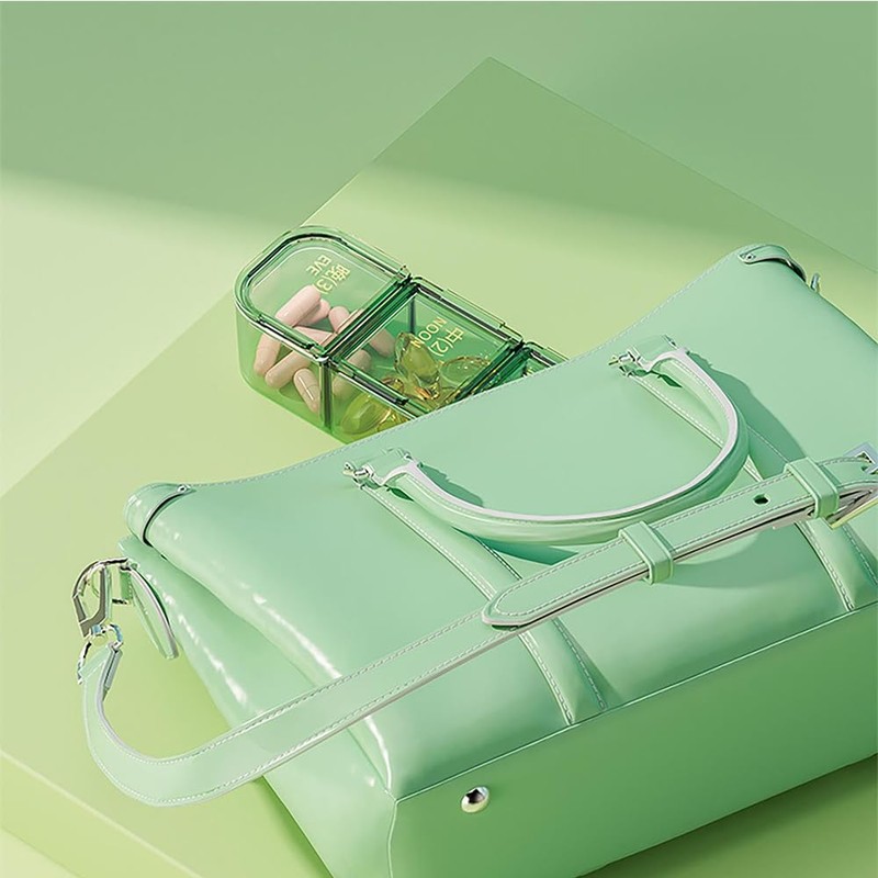 ROWNYEON Weekly Pill Box Organiser Pill Boxes 7 Day 3