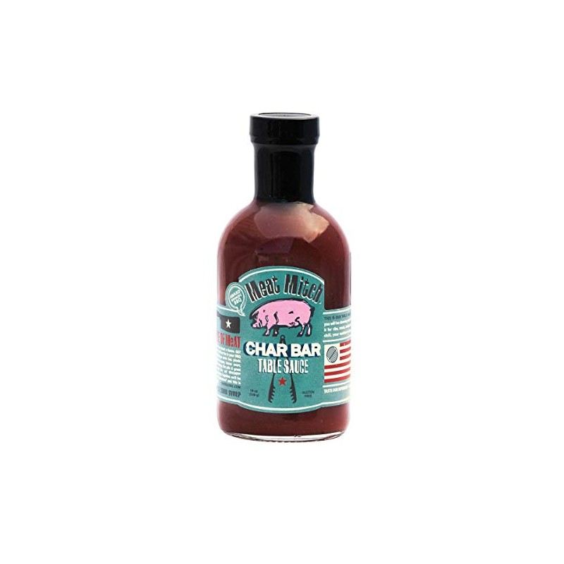 Meat Mitch Char Bar Table Sauce, 19.0 Ounce
