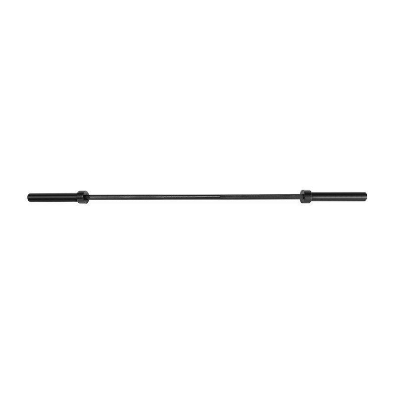 CAP Barbell 6-Foot Solid Olympic Bar, Black (2-Inch)