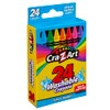 Cra-Z-Art Washable Crayons, 24 Count, for Kids Back to School