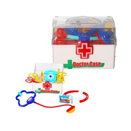 Doctor Carry Case Play Set - Toy Medical Instruments Set, Toddlers Fun, Role Playing Educational Games, Paramedics Case, Doctors and Nurses Toy Equipment Kit