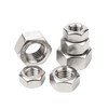 Hmevsafinect 3/8"-16 Hex Nuts,15 Pack 304 (A2-70) Stainless Steel Hardware