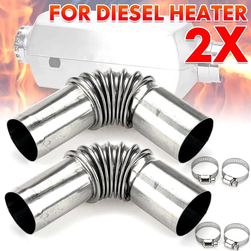 24mm Car Heater Exhaust Pipe Tube Elbow Connector For Webasto