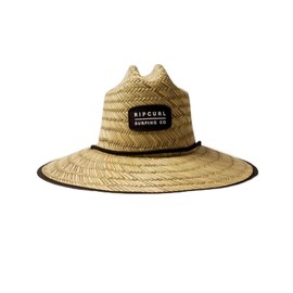 Rip Curl Men's Lifeguard Straw Sun Hat, Khaki