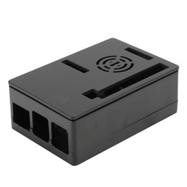 Carcasa Compatible con 4, con Ventilador de refrigeración para RPi 4B 1GB / 2GB / 4GB, para Pantalla táctil (3,5 Pulgadas) con disipador de Calor Ventilador