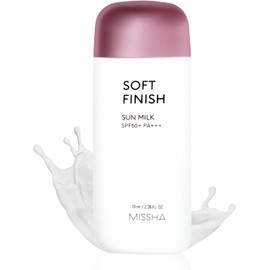 Missha All Around Safe Block Soft Finish Sun Milk EX SPF50+/PA+++ (70ml)