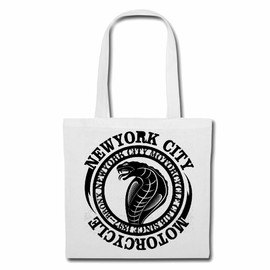 'Shoulder bag "New York City Motorcycle Rattle Snake Cobra Snake Bike Outdoor T-Shirt Route 66 Motorcycle Chopper Gothic Motorcycle Skull Motorcycle Club Bike Shopping Bag School Bags Gym Bag in