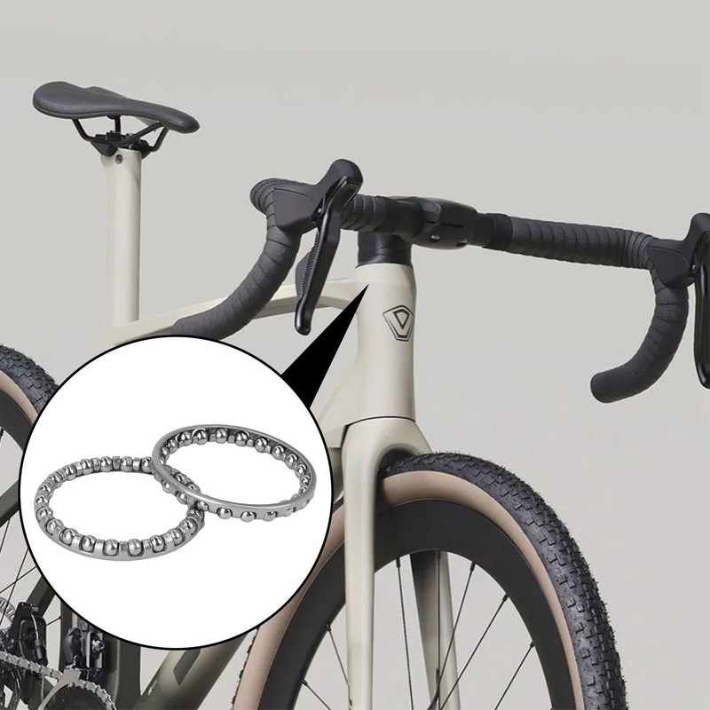 YSJCHEBS 20pcs Bicycle Ball Bearings Bicycle Accessories Mountain Bike Fork