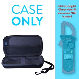 TUDIA Estuche de almacenamiento duro de viaje compatible con Multímetro digital Etekcity MSR-C600 Clamp Meter [solo carcasa]