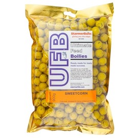 starmerbaits Ultimate feed boilies / 18mm / 900g / Sweetcorn