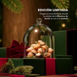 Yves Rocher Kit Corporal Reparador Karité y Castaña, Crema de Manos + Crema Corporal, Edición Limitada Navidad
